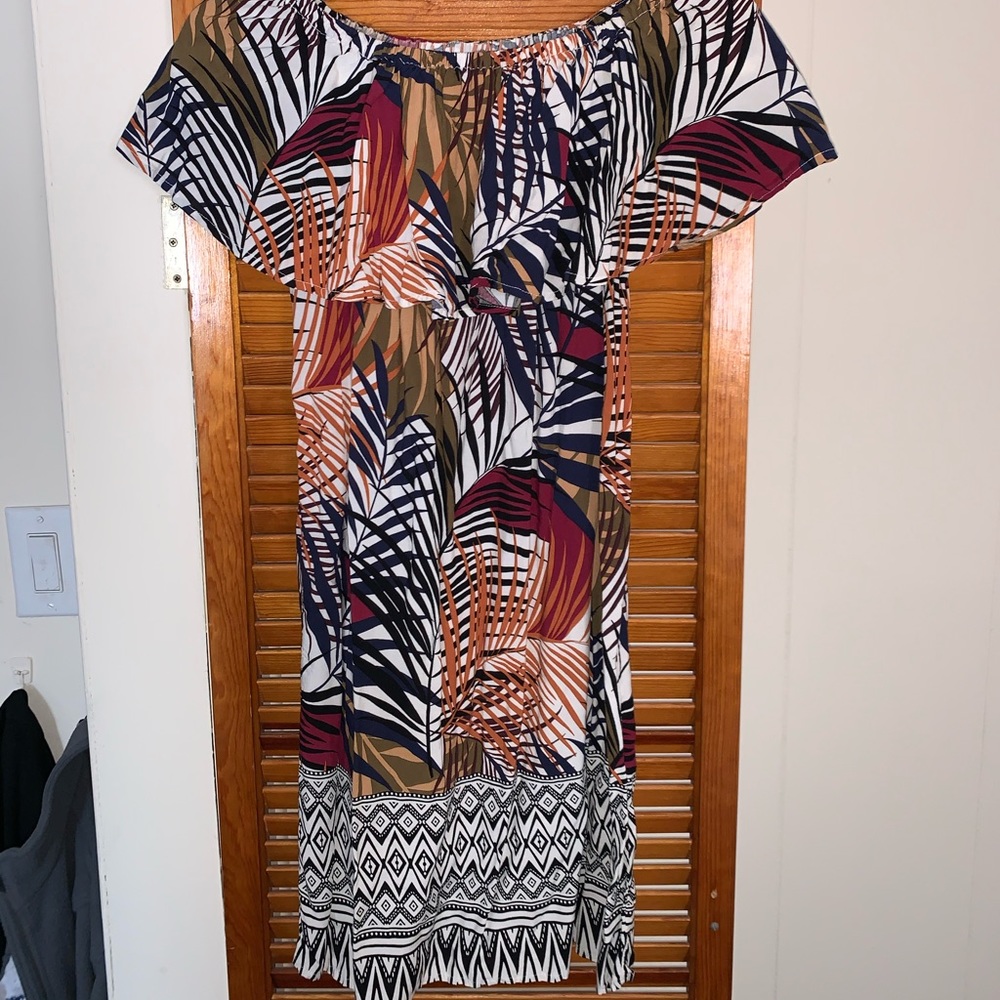 Off the shoulder dress